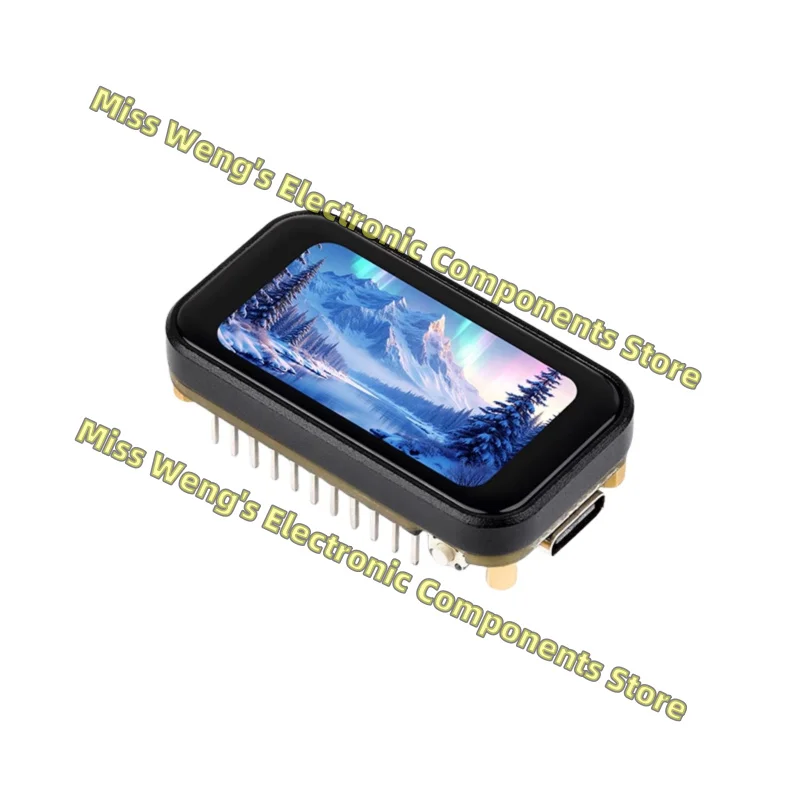 

WIFI Bluetooth Development Board 1.47-inch Color Touchable LCD Screen LVGL Application, ESP32-S3-Touch-LCD-1.47