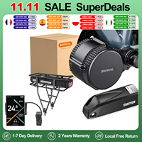 Bafang 1000W 750W 500W 250W Mid Drive Motor 36V 48V 52V Electric Bike Conversion Kit Hailong Lithium Battery BBS01B BBS02B BBSHD