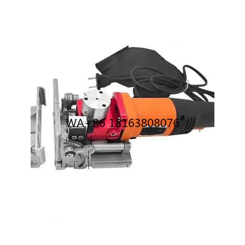 Portable Hand-held Wood Slotting Machine Invisible Pieces Tenon Machine Jointing Pieces Panel Furniture Side Hole Boring