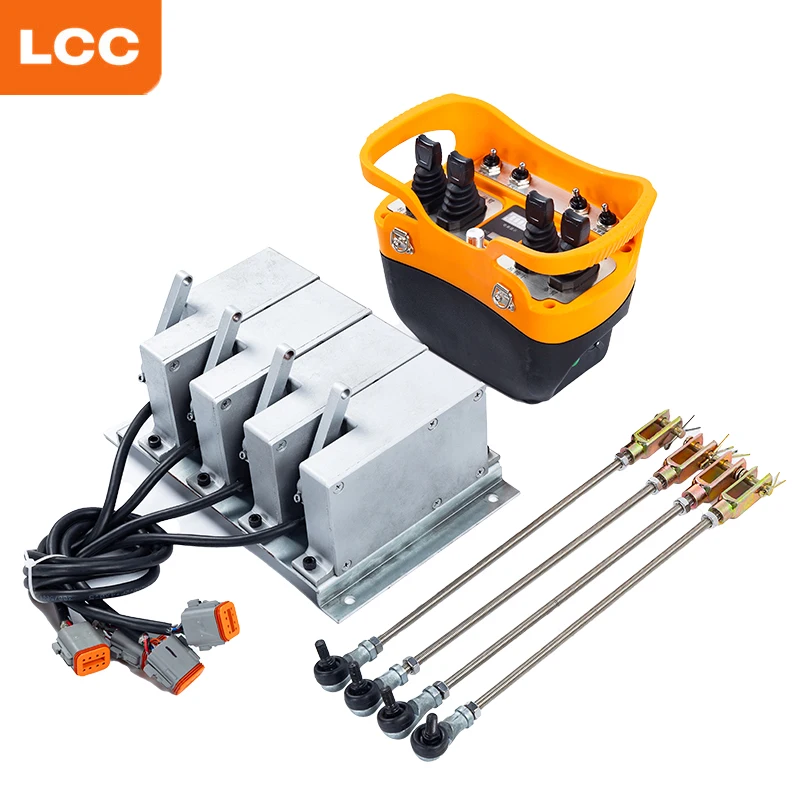 2024 New LCC Waterproof Joystick DC 24V Wireless  Truck Mounted Crane Remote Control