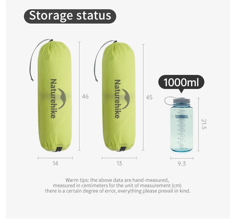 Naturehike Star Trail EXT Hiking Tent 1 2 Person Tent 10D Nylon Ultralight Camping Backpacking Trekking Waterproof Shelter Tent