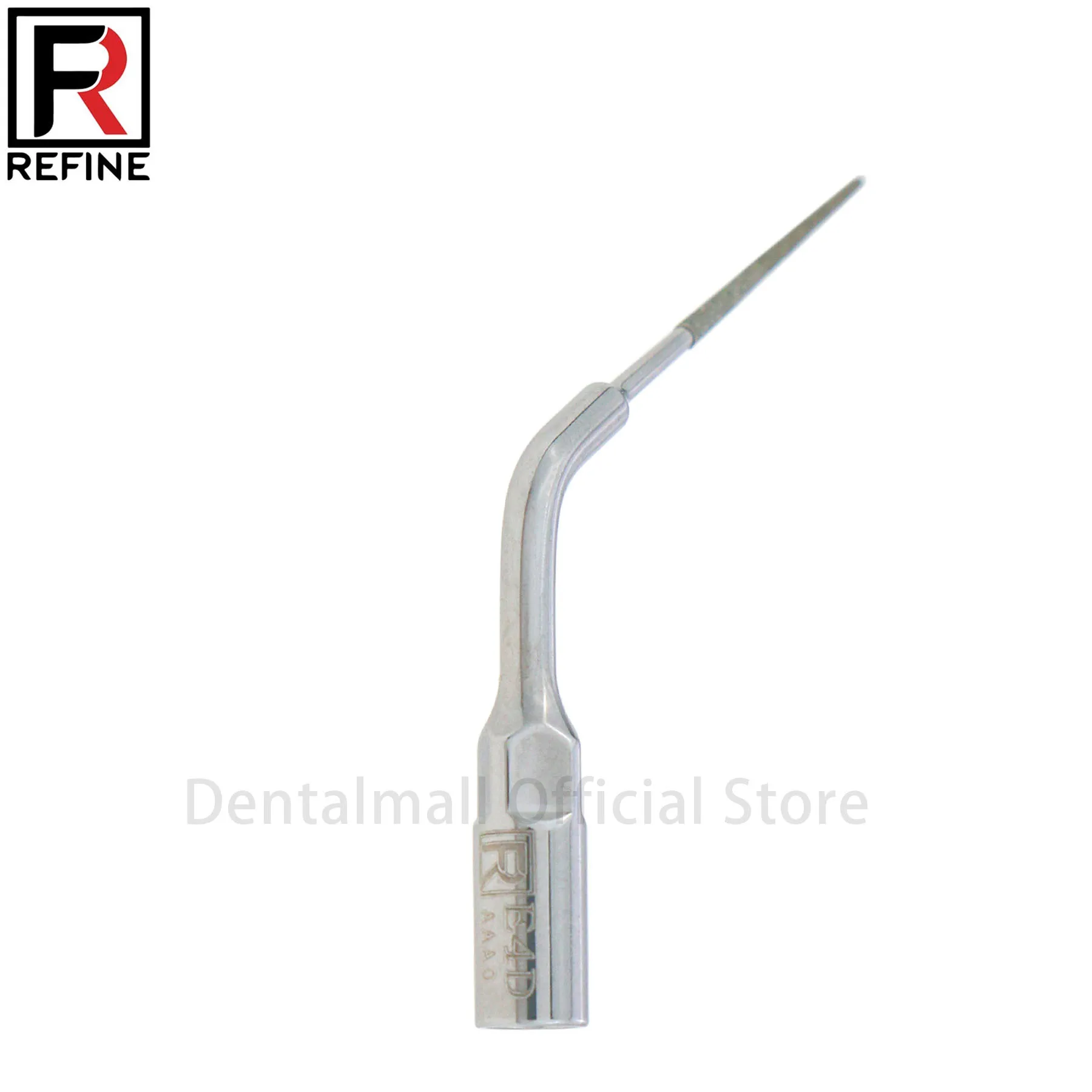 REFINE Dental Ultrasonic Scaler Endo Tip Perio Root Canal E4D 1/5PC Removing Calcification and Bad Filling Material During Root