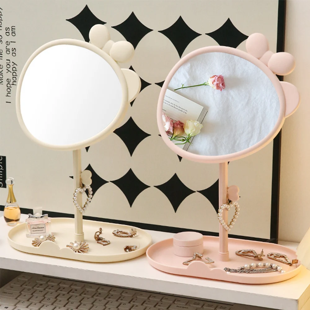 

Fashion High-definition Makeup Mirror Detachable Rotatable Dressing Mirror Versatile Beauty Mirror