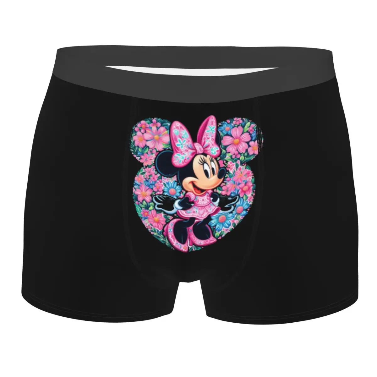 

Custom Male Fashion Mickey Mouse Anime Cartoon Underwear Boxer Briefs Soft Shorts Panties Underpants