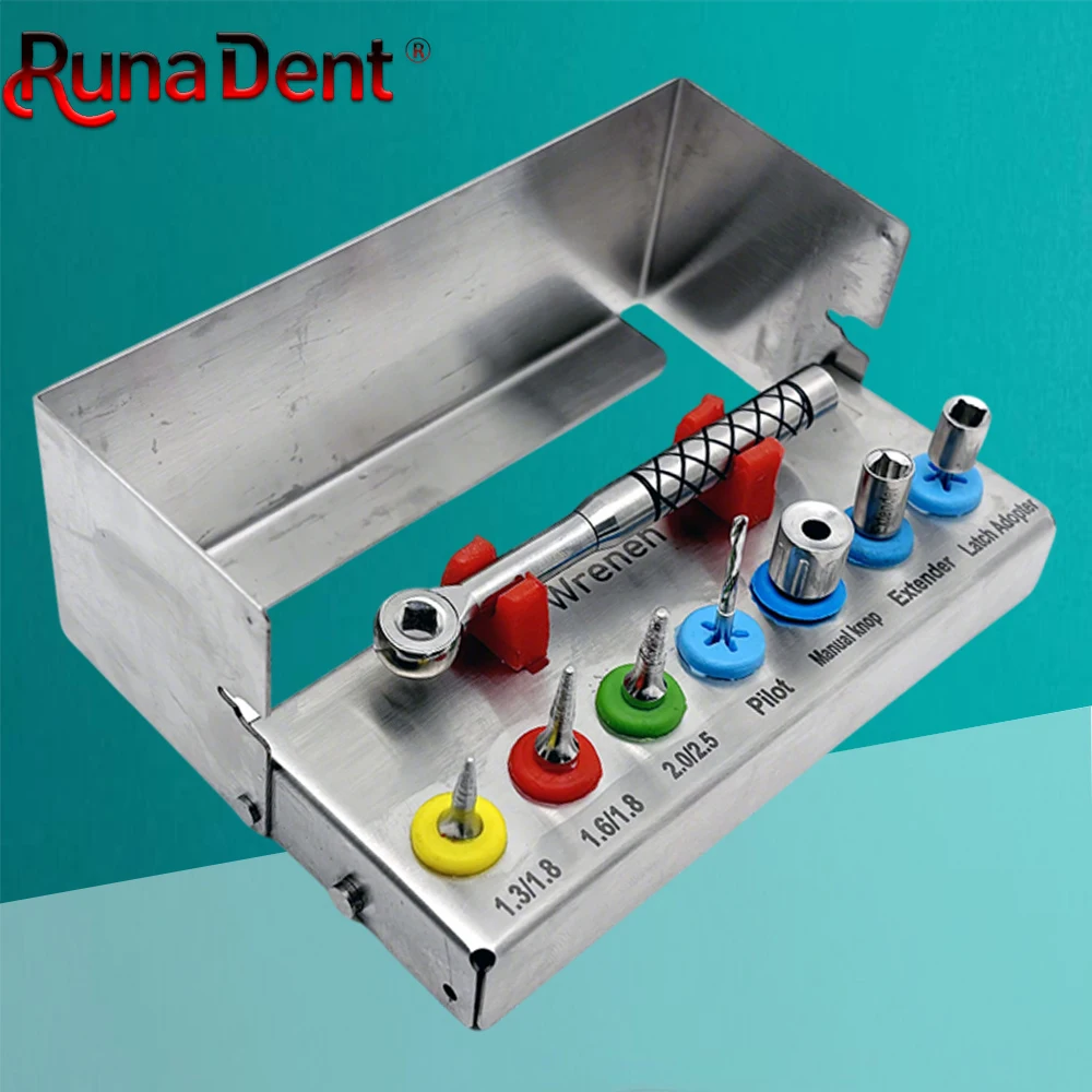 

Dental Implantology Prosthetic Tools Titanium Implant Torque Kit for Precise Implant Placement and Restoration
