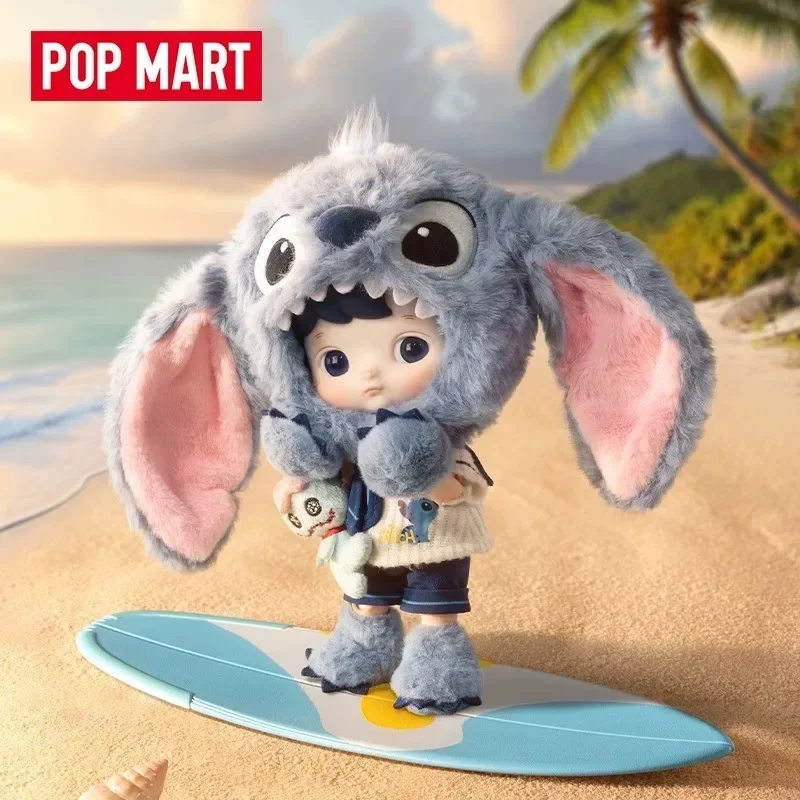 

Аутентичная фигурка POPMART HACIPUPU 1/8, мультисерия, пингвин, медведь, капитан, слепая коробка, игрушки, аниме, экшн-фигурка, рождественские подарки