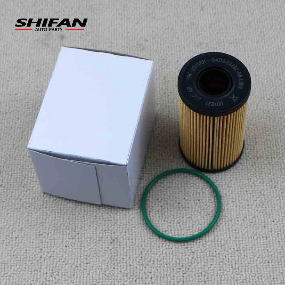 LR073669 elemen Filter minyak baru untuk Land Rover Range Rover Sport / Evoque / Discovery Sport 2,0l I4 LR073669