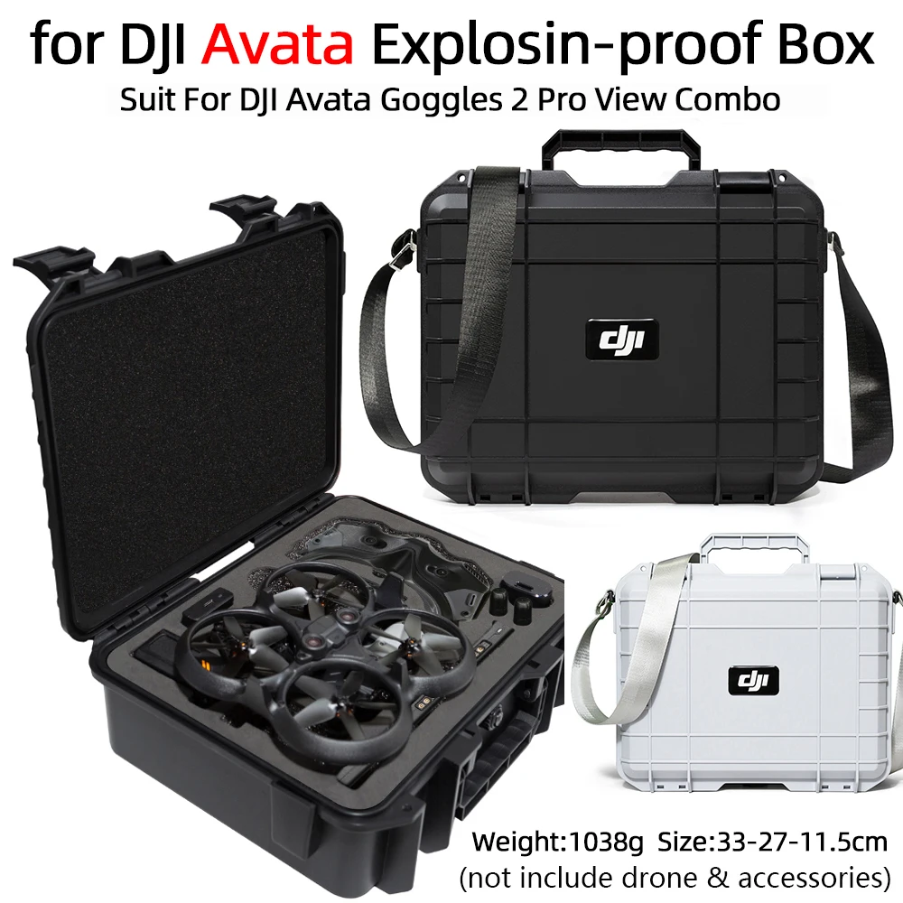 Explosion proof box for DJI Avata storage case hard case DJI Avata goggles 2 accessories case