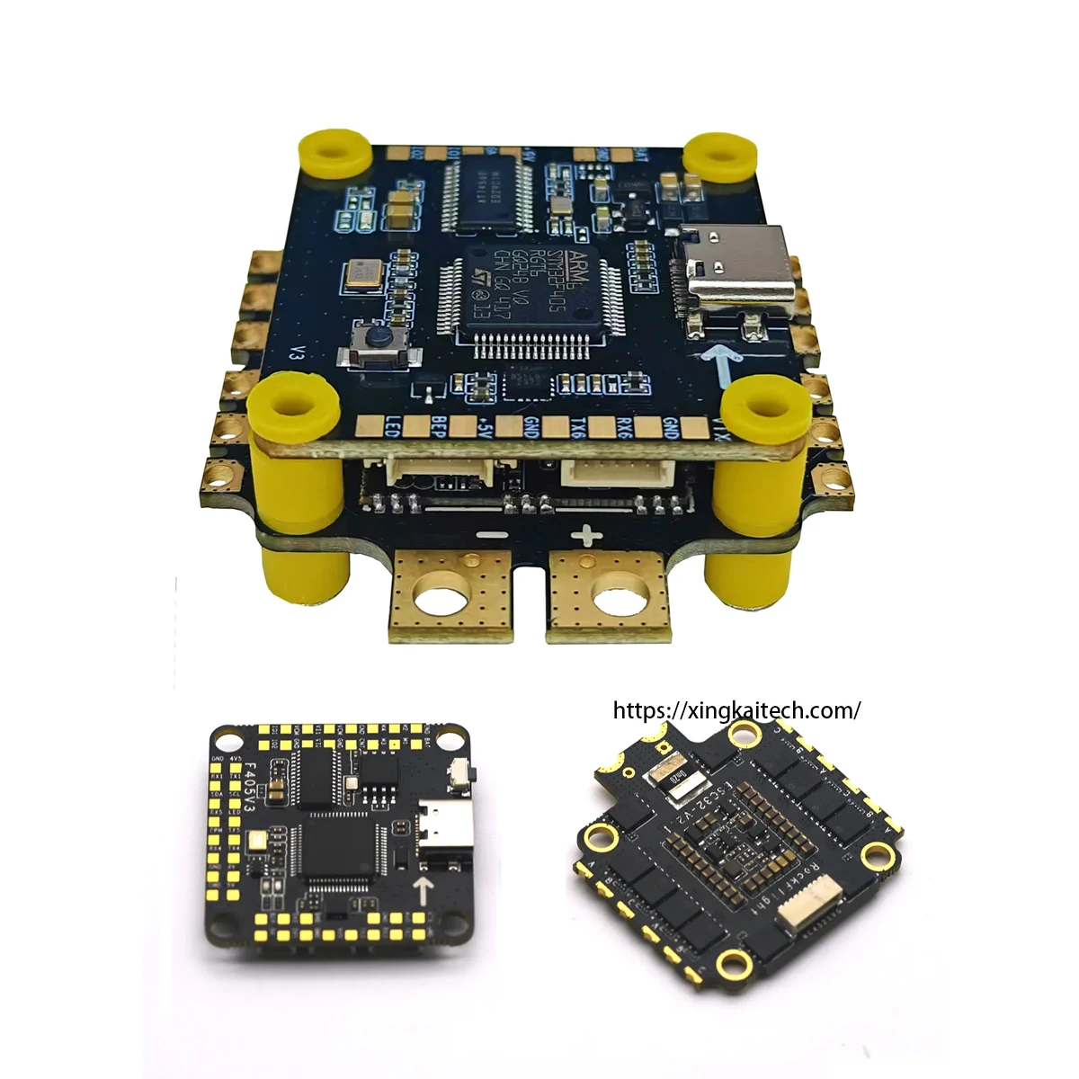 Drone FPV Stack F405 Flight Controller BLHELIS 50A 4in1 ESC ELRS F405 V3 50A 3-6S 30X30 FC&ESC for FPV Freestyle Drone Model