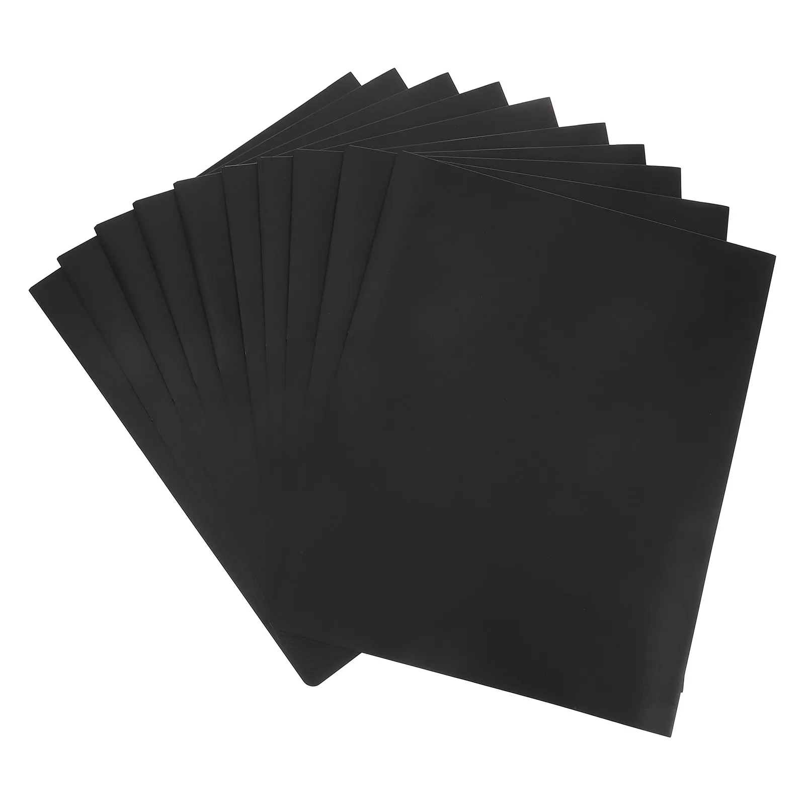 10 Stück Papier-Aktenordner-Taschen, 2 Taschenordner, passend für Papier im Briefformat für die Organisation von Dokumenten in Schule, Büro, Zuhause, Unternehmen