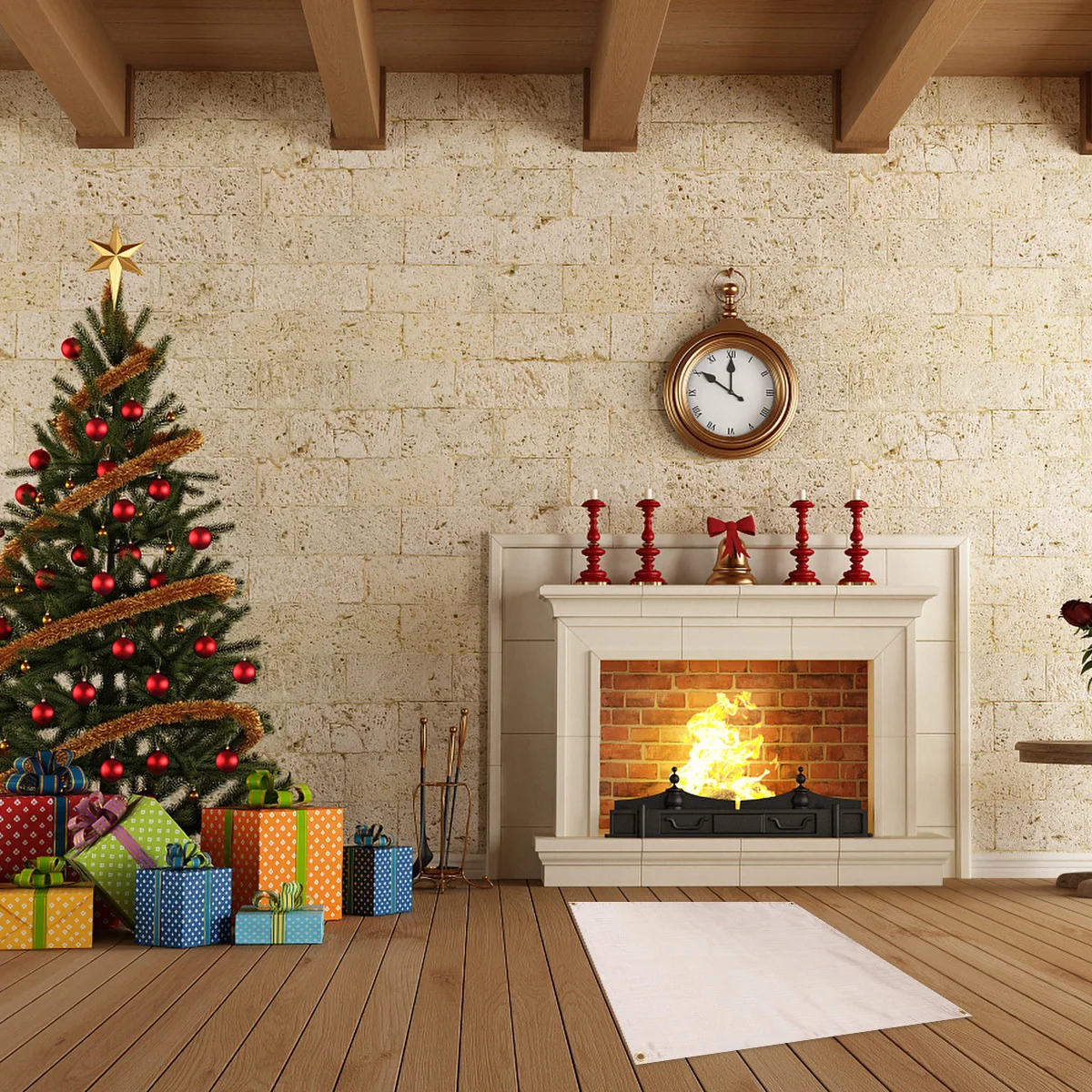 1 قطعة مقاومة درجات الحرارة العالية بطانية حريق لهب القماش للمنزل المطبخ التخييم الطوارئ العزل الحراري النار #1