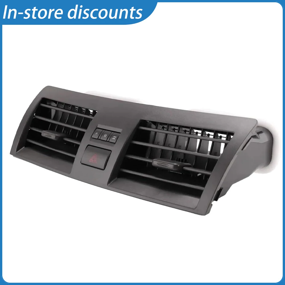 

Silver Gray A/C Dashboard Vent Panel with Button for Toyota Camry US Version, Premium Direct Replacement OEM 55660-06030