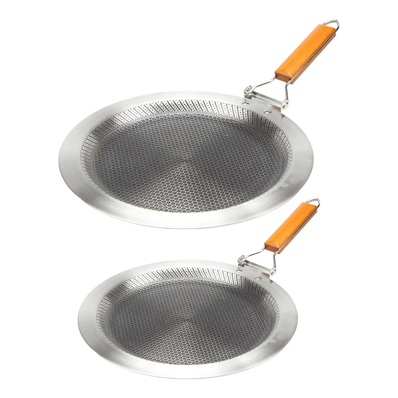 

Блинница из нержавеющей стали, индукционная посуда с сотовой поверхностью, сковорода-гриль для тортильи, плоская сковорода с антипригарным покрытием