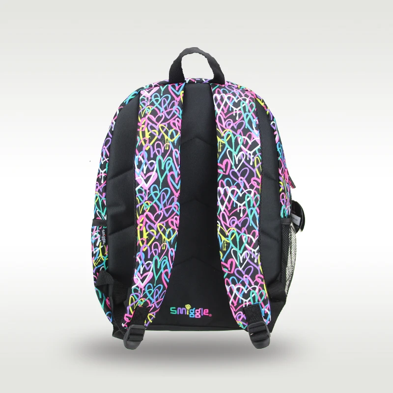 Australia original Smiggle children's hot-selling schoolbag female cute high-quality backpack love versatile schoolbag