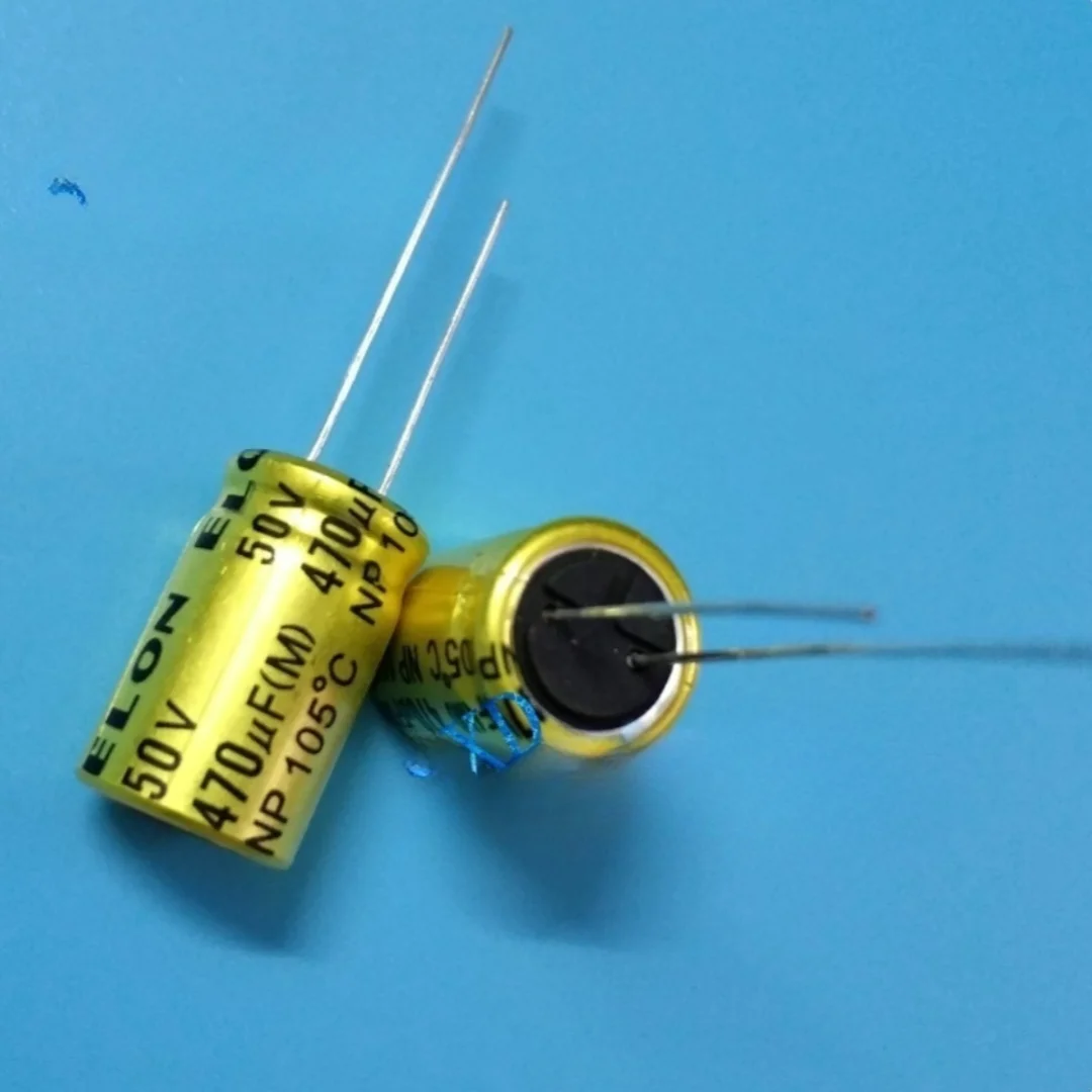 

Новый оригинальный не поляризованный электролитический конденсатор NP 50В 470мкФ (470мкФ50В) для разделения частот средних и высоких частот, 13*25