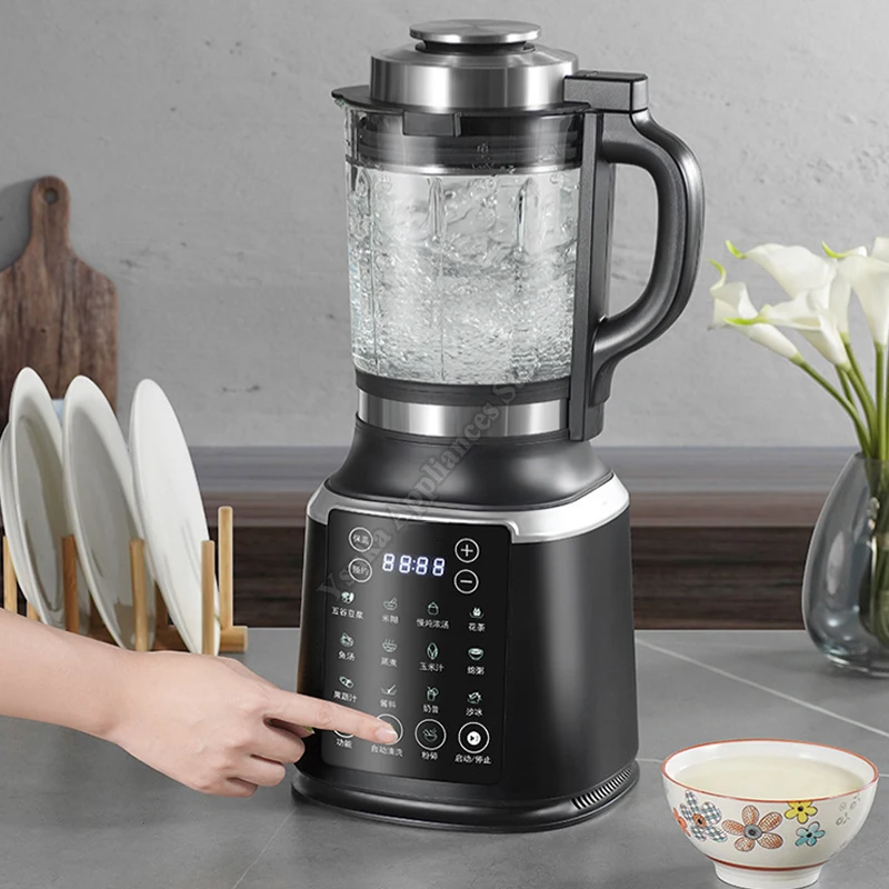 خلاط عالي السرعة أوتوماتيكي بالكامل، عصارة حليب متعددة الوظائف، جهاز مطبخ قياسي للطعام التكميلي