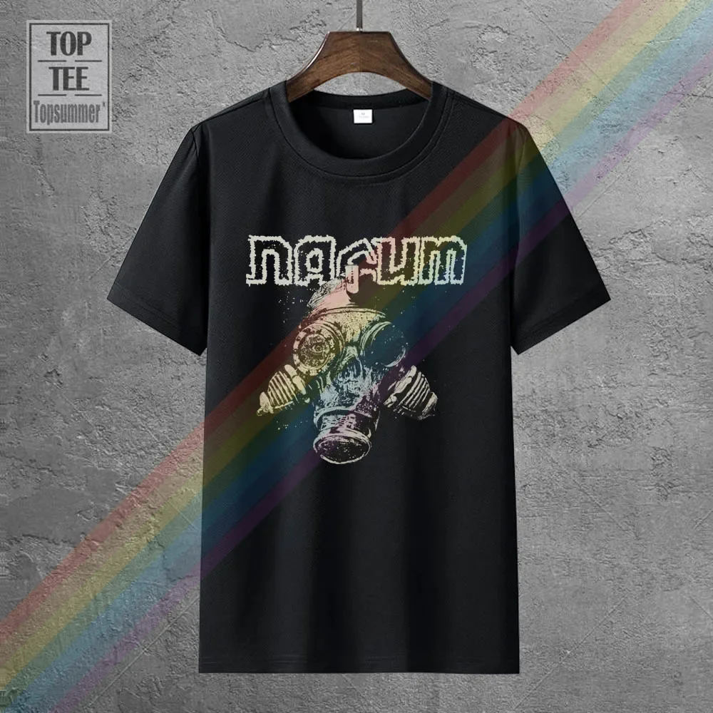 Funny T Shirt Men Novelty Tshirt Nasum Gasmask T-Shirt