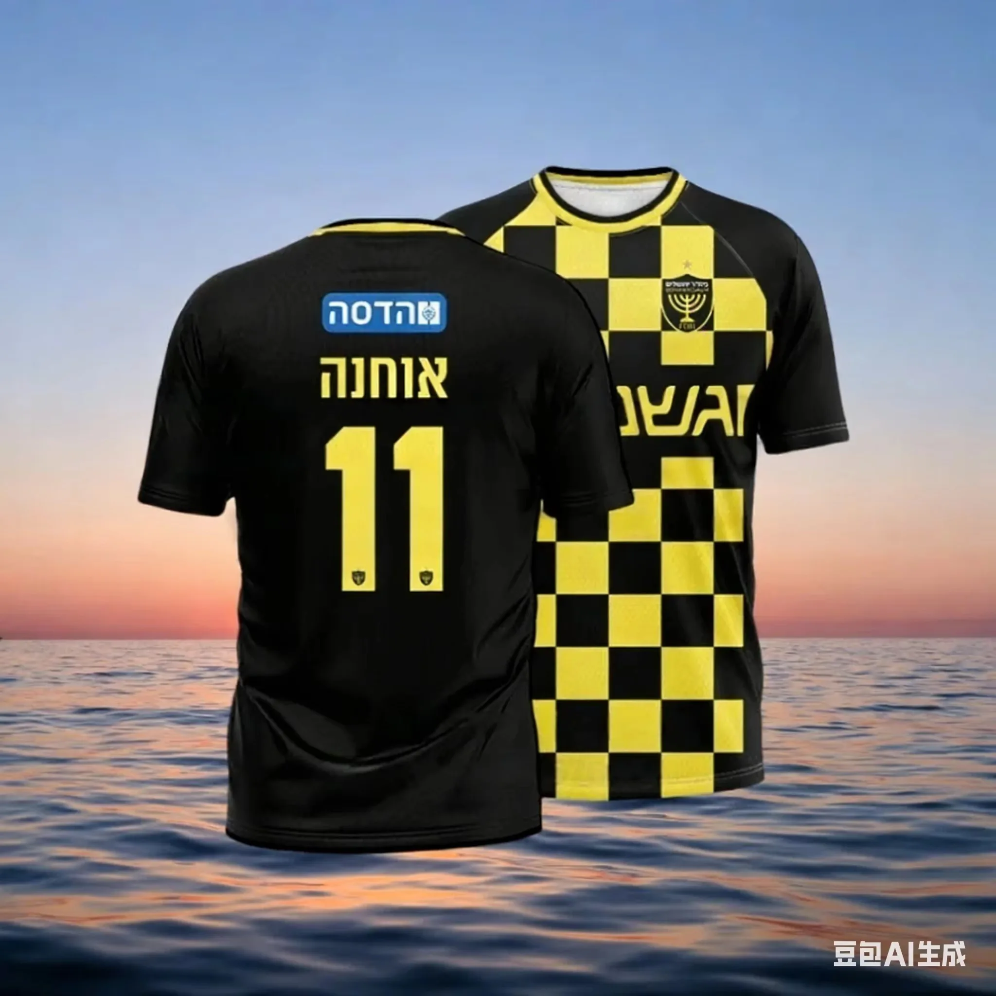 2026 New Beitar Jerusalem FC Football Jersey 11 Number Short-Sleeve Breathable Trendy Sportswear Men and Women Family Kids Tees