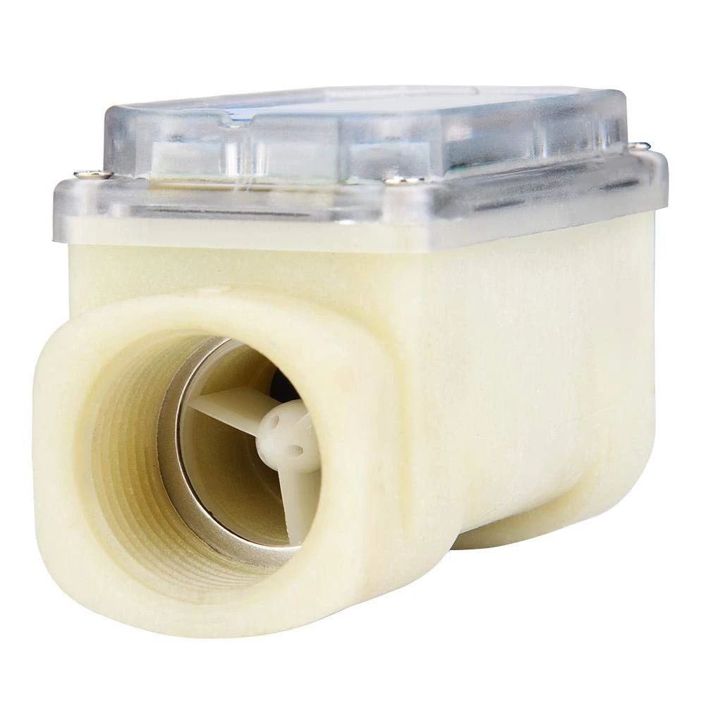 BABQ Mini Digital Turbine Flow Meter Fuel Flow Meter Turbine Flowmeter for Chemicals Water Sea Liquid Flowmeter