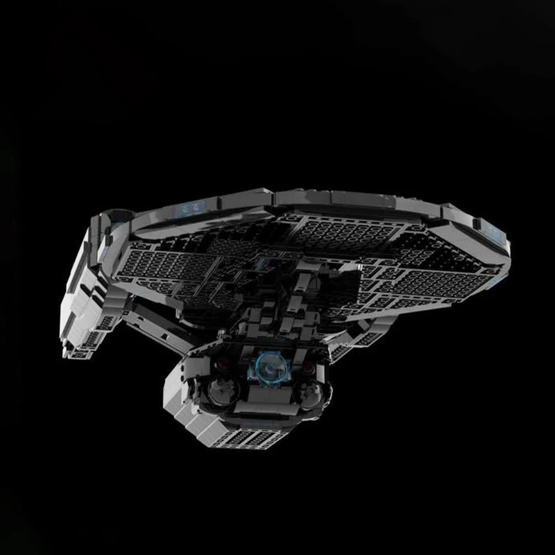 

Film Space War USS Vengance Federation Dreadnought-class Starship V1 MOC Building Block в сборе Модель Кирпичные игрушки Рождественские подарки