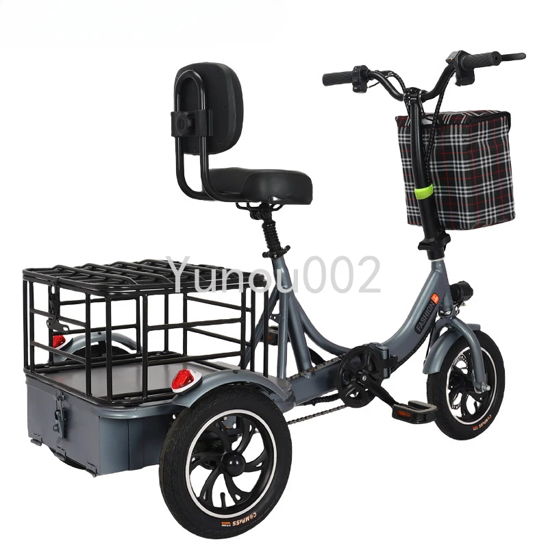 

Dannik electro-tricycle scooter for the elderly Small folding leisure car cross-border supply source factory