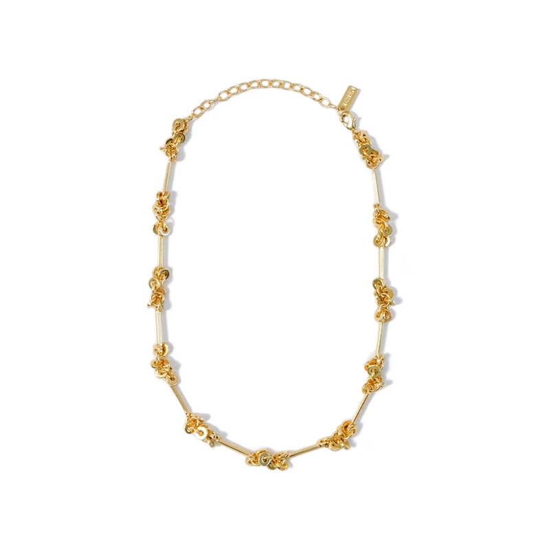 

Retro tassel fashionable European and American light luxury niche design sense advanced collarbone chain