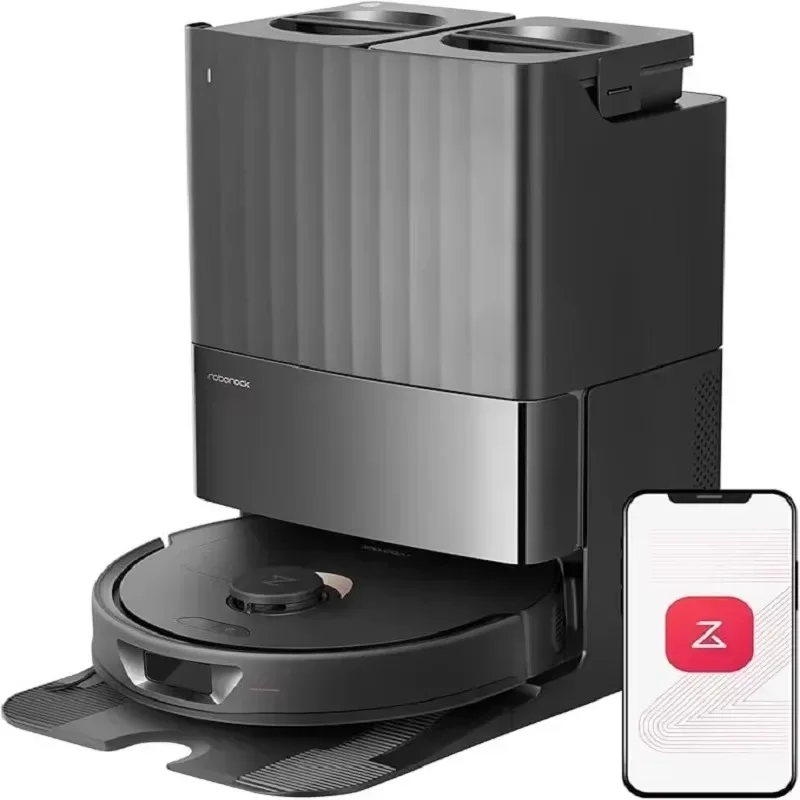 

Brand New eufy X10 Pro Omni Robot Vacuum and Mop Combo - 8,000 Pa Suction, Dual Mops with 12mm Auto-Lift and Carpet Detection, A