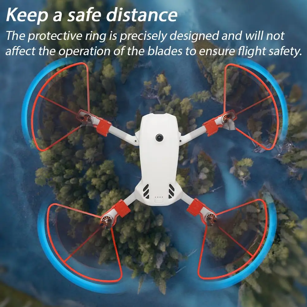 Propellerschutz Anti-Kollisionsschutz für DJI Lito X1 - Landegestell-Schutzstoßfänger für Drohnenzubehör – Detail 11