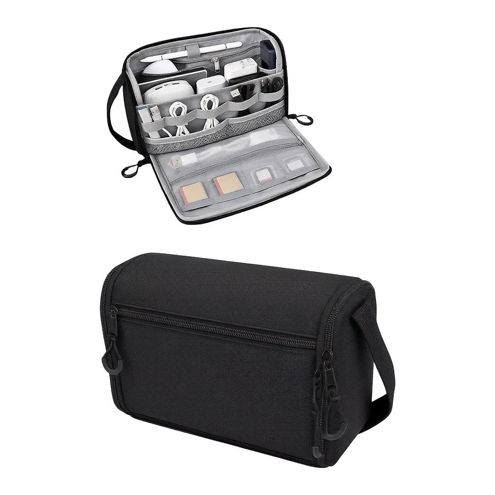 For Versatile Electronic Organizer Bag For Cables Chargers Multifunctional Storage Bags Digital Accessories