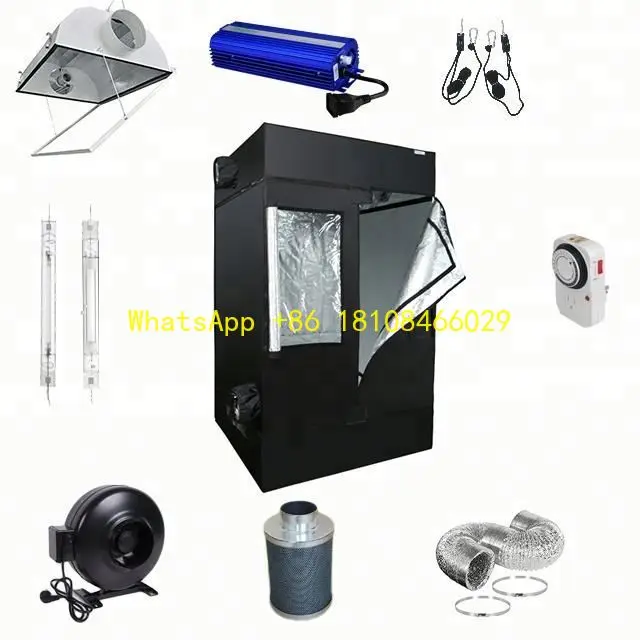 

Greenhouse 600D Mylar Growing Tent Kit Millenium Indoor Complete