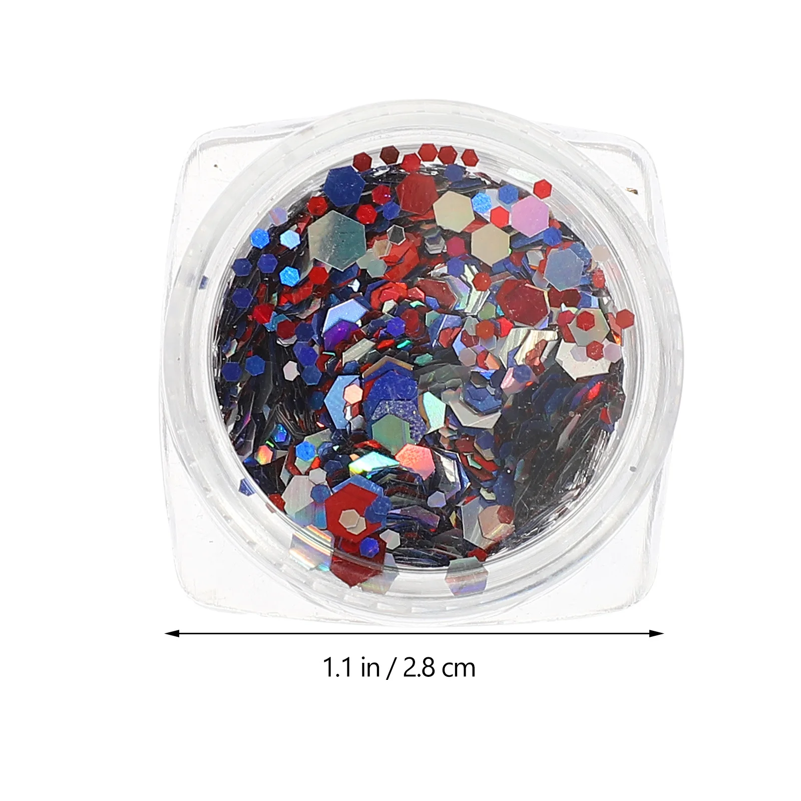 

DIY Manicure Supplies Nail Sequins Stars Glitters Girl Manicure Decors Safe Long Service Life Suitable for Dating Shopping Work