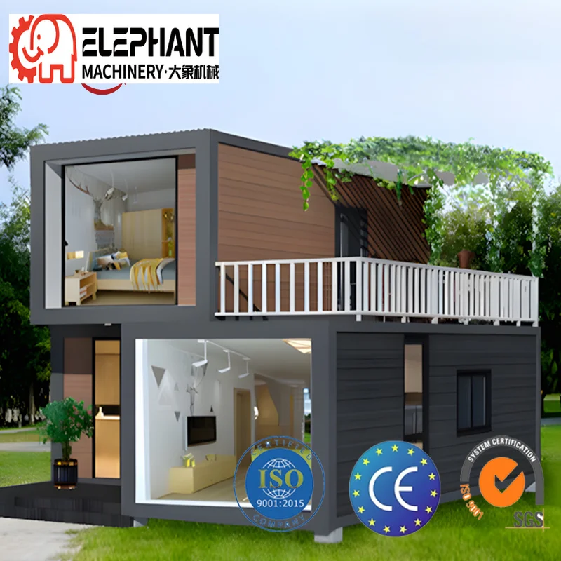 DX House Detachable Container House Breathable Steel Sandwich Panel Modular Prefabricated Solution Hotels Apartments School