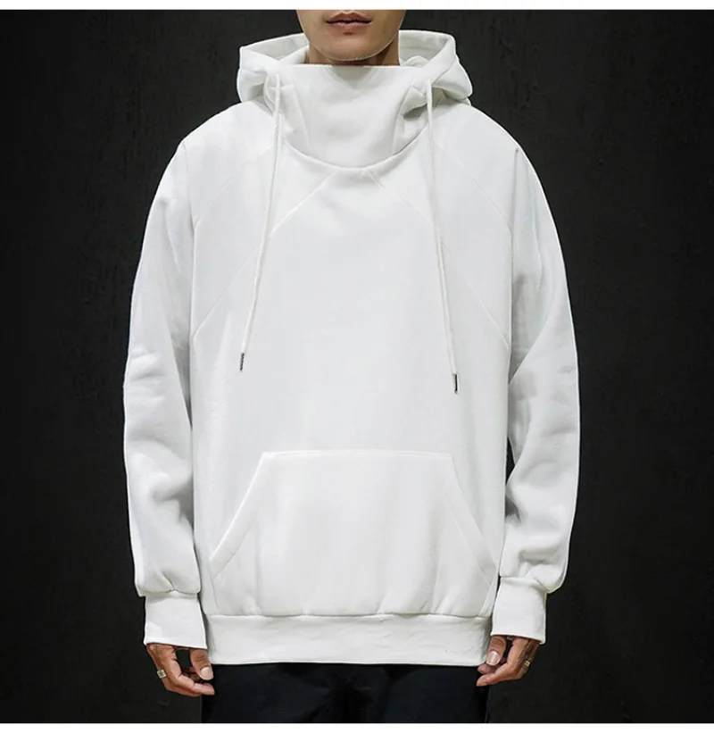 Men Casual Loose Couple Oversized Hooded Street Hoodies White Hip Hop Hoodie Long Sleeve Top Sweatshirt 5xl Cute Boys Sportswear