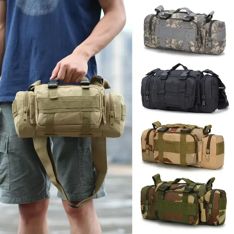 Marsupio tattico impermeabile all\'aperto, borsa fotografica per fotocamera, marsupio magico multifunzionale 3P, borsa da pesca sportiva all\'aperto