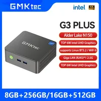 GMKtec Mini Pc GMK G3 PLUS NUCBOX Windows 11 Pro Alder Lake N150 Intel 12th WiFi 6 Desktop Computer Mini Pc Work