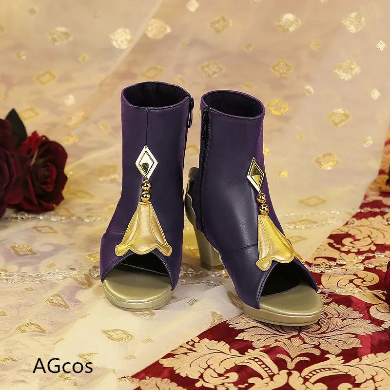 

AGCOS Presale Game Genshin Impact Collei Cosplay Shoes