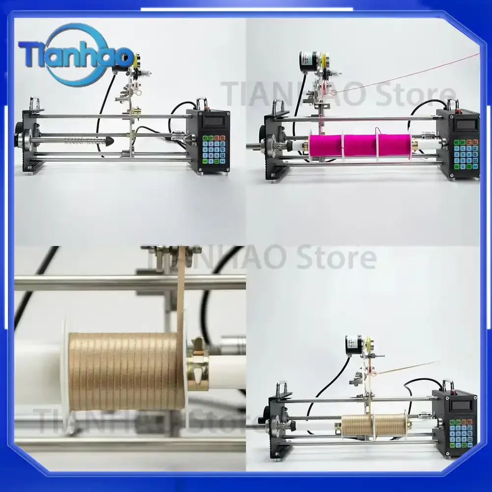 Advanced Multi-Function Spool Winding Machine for Fishing Line Flat Wire and Spools 5-10 kg Capacity 220V