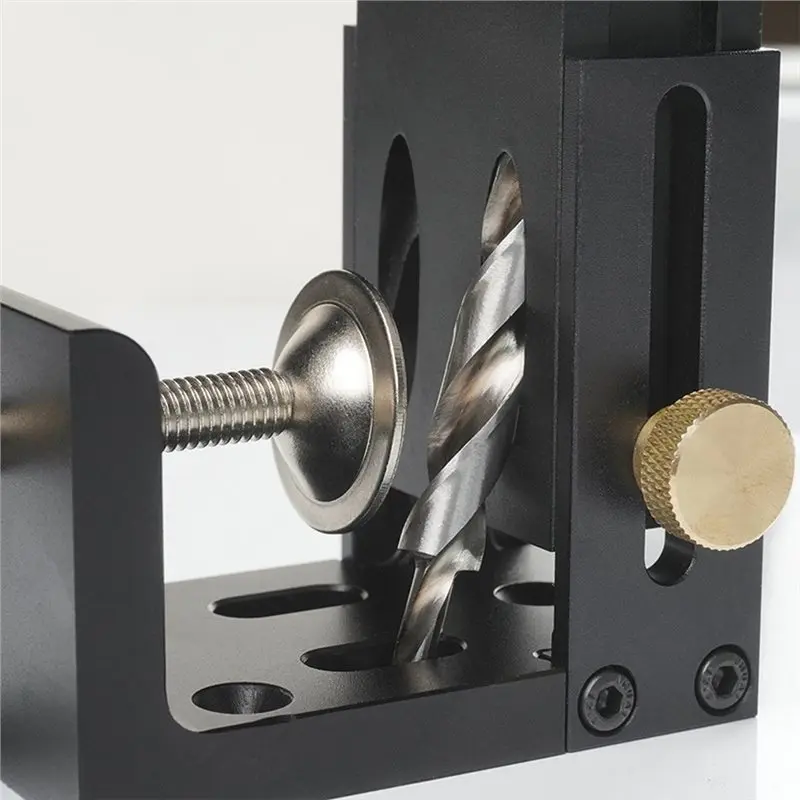 AB41-Woodworking Punch Tool Oblique Hole Positioning Panel Furniture Hole Opener Hole Opener