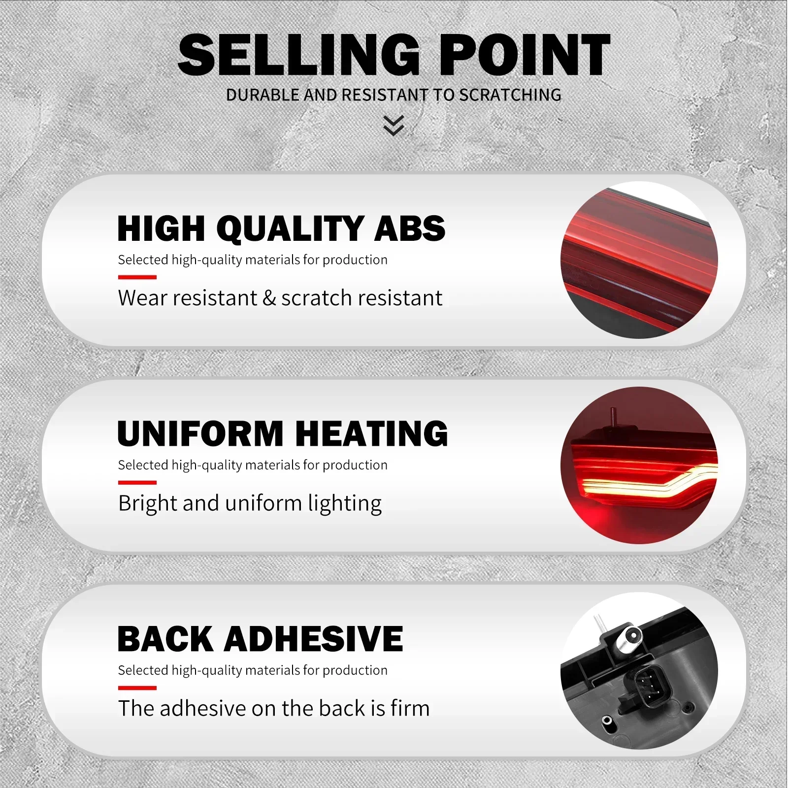 LED Brake Taillight Tour Luggage King Rear Lamp For Harley Touring Road Glide 2024 Electra Glide Ultra FLHTKL 14-24 Turn Signal