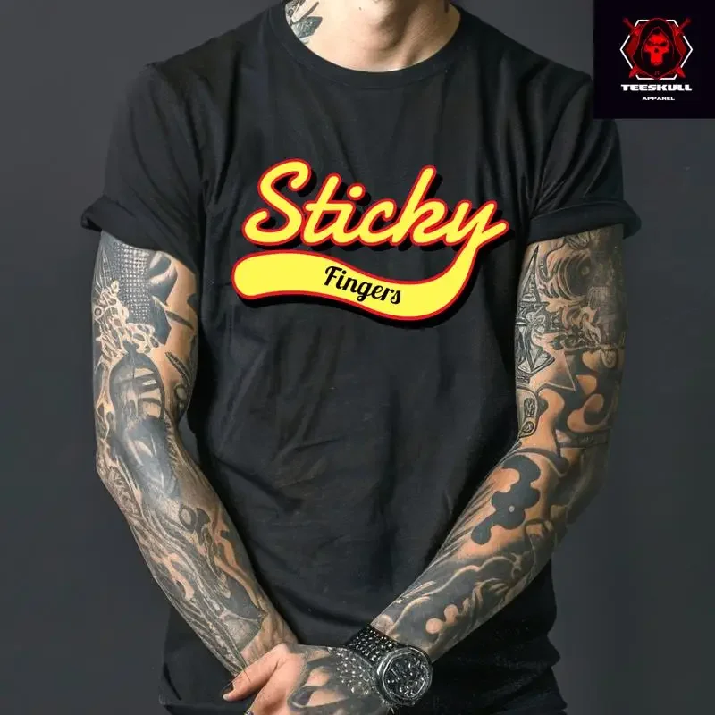 Sticky Fingers Indie Rock Band Tee Unisex Cotton T-SHIRT S-3XL