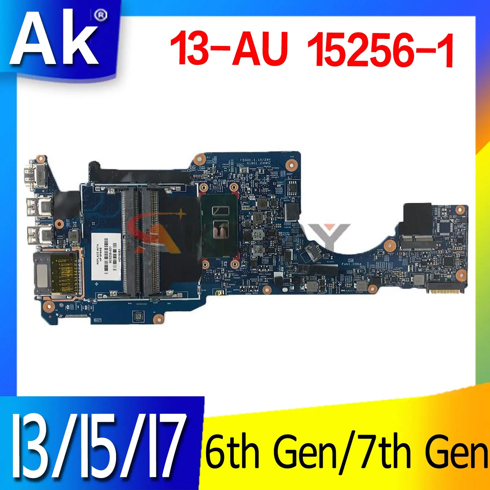 

Материнская плата для ноутбука DELL Latitude 5580, LA-E151P с процессором I5 I7-6TH/7TH, 100% протестирована, полностью работает, протестирована, ОК