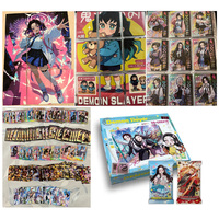 Douqu 4 Anime Demon Slayer JK SR QR UR Cards Kamado Nezuko Tokitou Muichirou Collection Cards Birthday Gifts Children's Toys