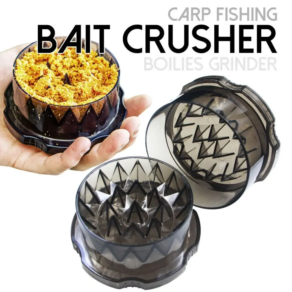 Sharp Lure Grinder Crush Bait Easy To Operate Bait Crusher Lightweight Portable Bait Boilie Pellets Grinder For Make Fish Food