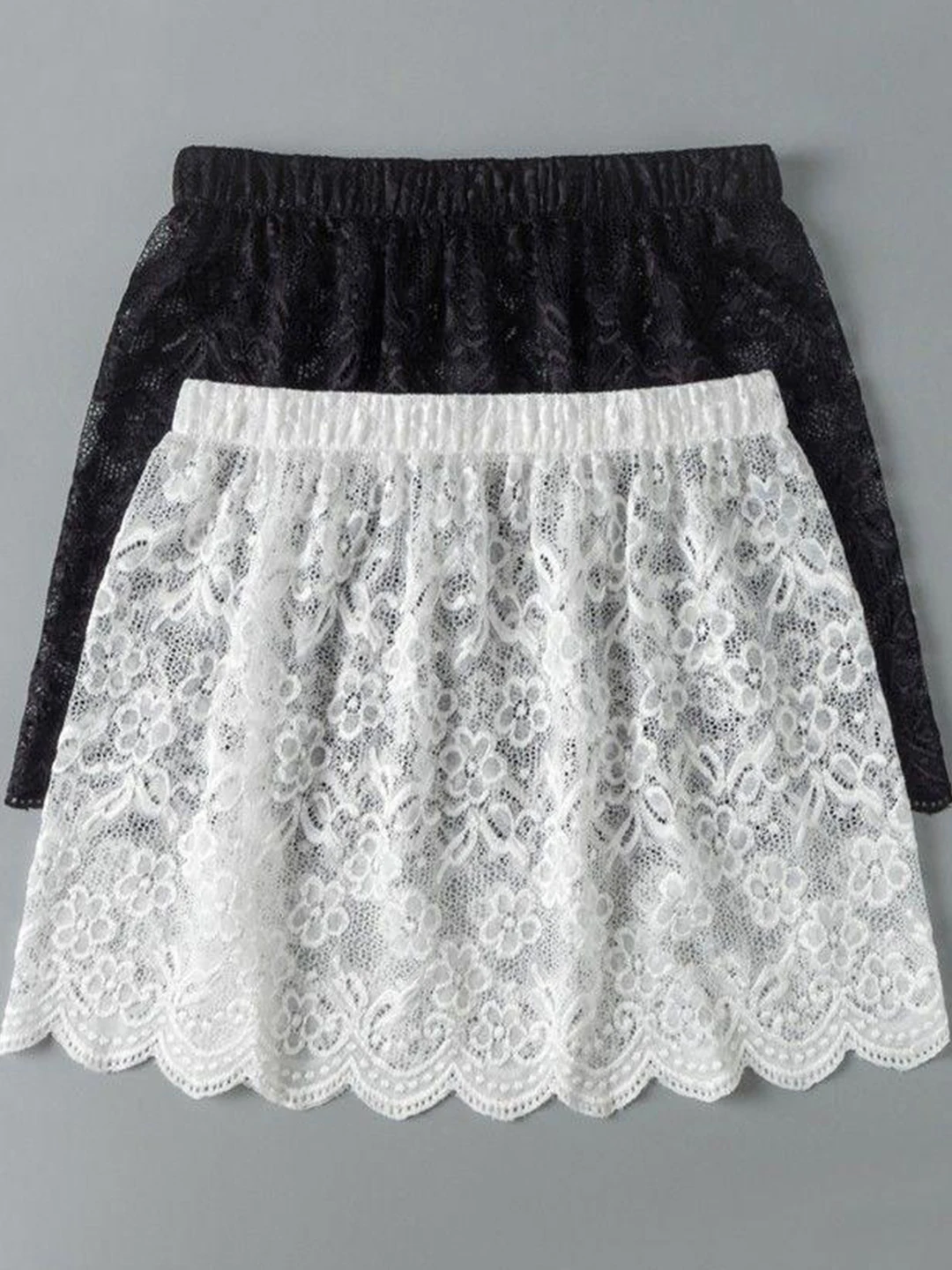 Winter Lace Half Skirt with Sweatshirt Base Layer Girls High Waist A-Line Skirt for Urban Commuting And Outdoor Activities