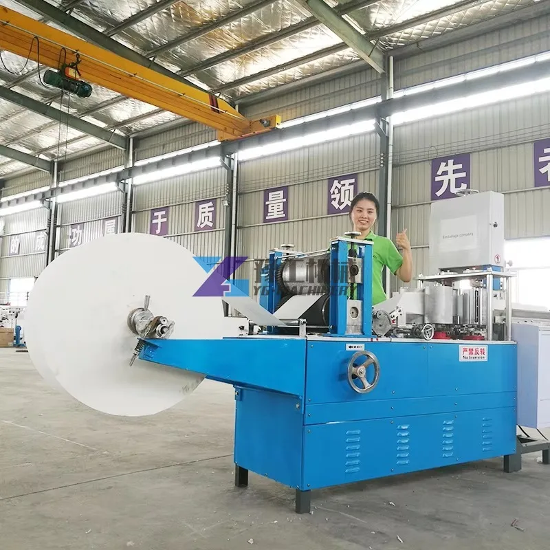 Napkin Paper Making Machine Tissue Paper Making Machine for Small Business Idea