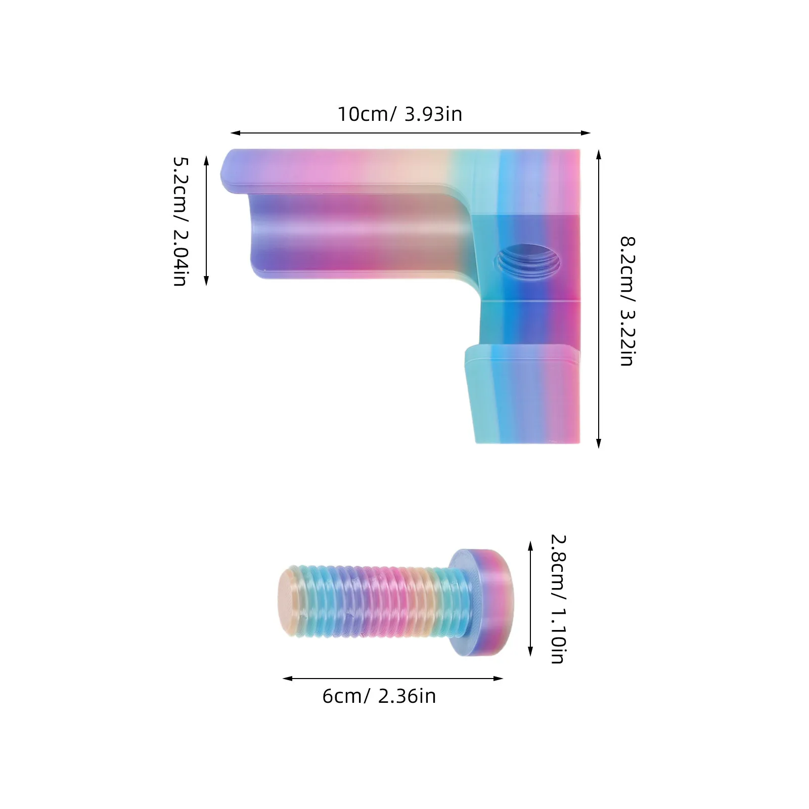 1 Set Diamond Clamp Canvas Roller Holder For Painting Storage Rack Adjustable Roll Management Clip Sturdy Plastic