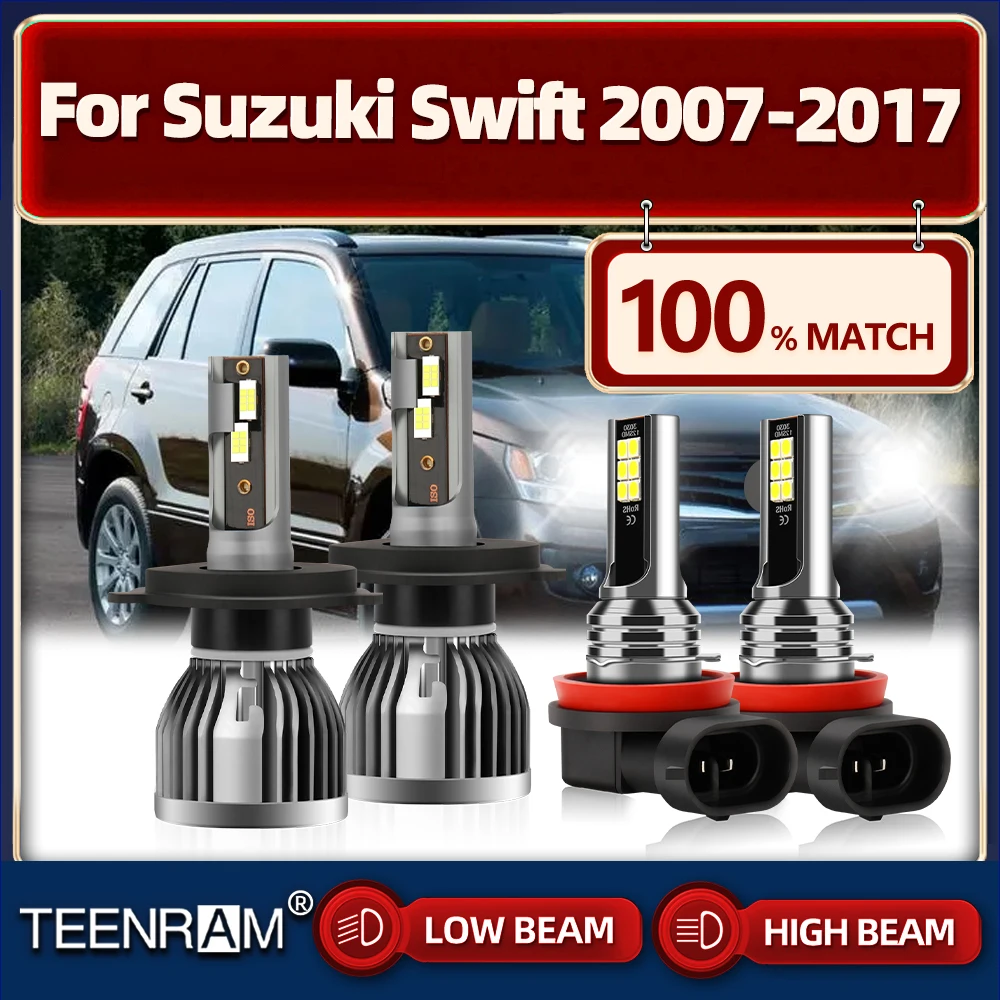 

Canbus LED Car Headlight Bulbs 40000LM 240W CSP Chip Auto Lamps 12V For Suzuki Swift 2007-2011 2012 2013 2014 2015 2016 2017