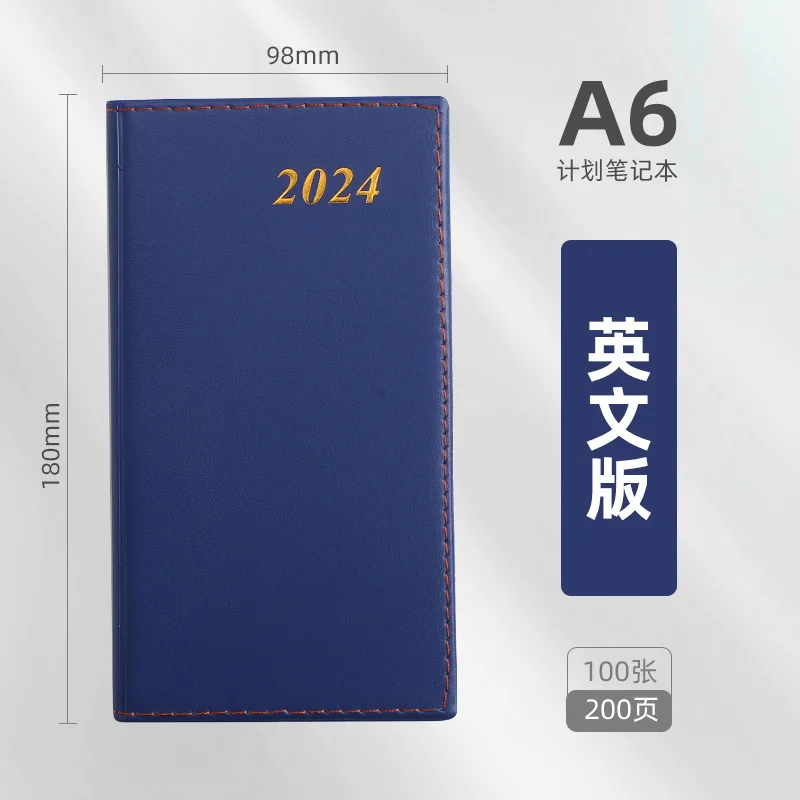 Organisatorische Hulpmiddelen 2024 Kalender Weekplanner Maandelijkse Planner 2024 Engelse Kalenderefficiëntie Handmatig Spaans Weekplan