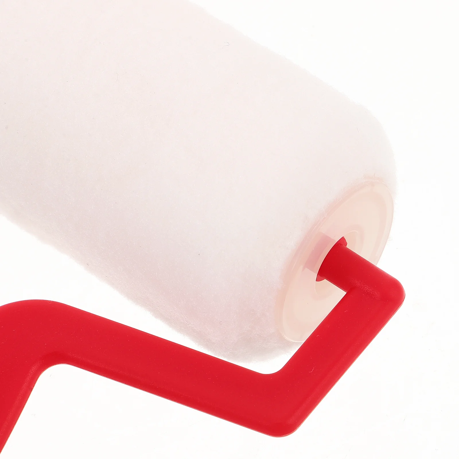 Small Paint Roller Mini Roller Set 6 Inch Ergonomic Handle Wall Painting Tool Kids Paint Brush for Detailed Patterns and Repairs