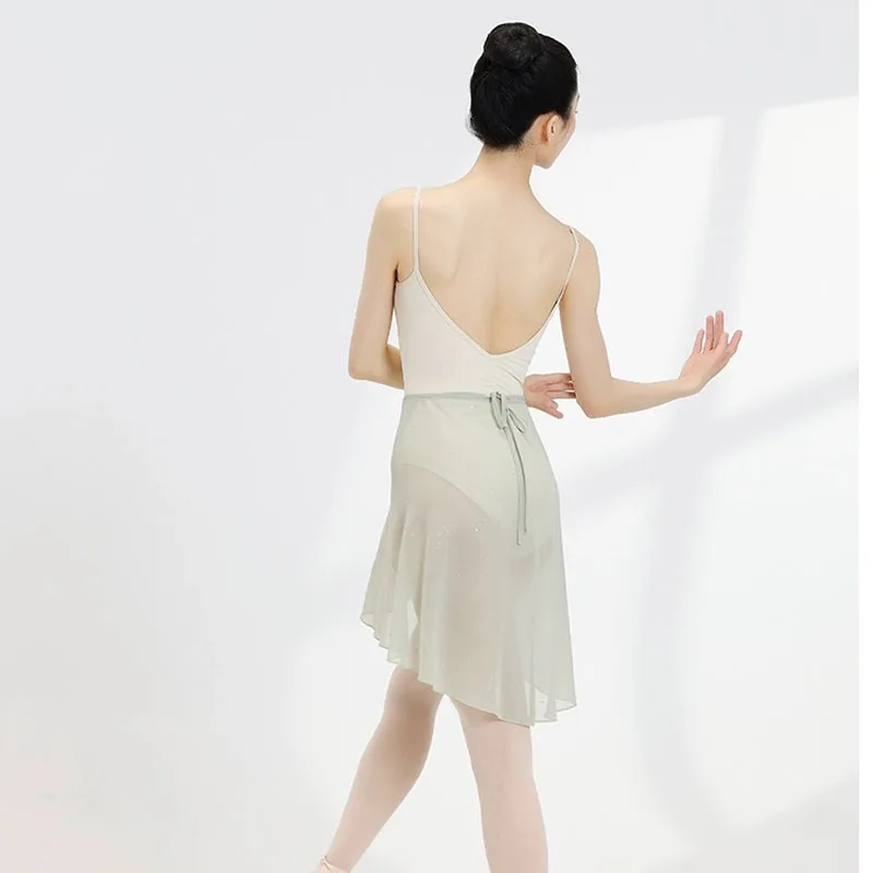 Ballet Skirt Women Adult Long Wrap Ballerina Ballet Dress Dance Dress Sexy Training Practice Skirt